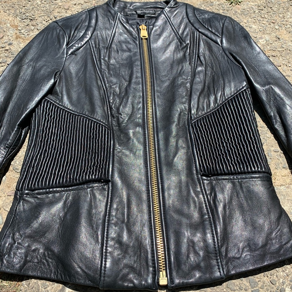 Via Spiga vintage genuine lamb leather jacket - Picture 13 of 16
